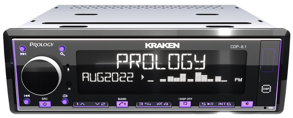 Автомагнитола Prology CDP-8.1 Kraken