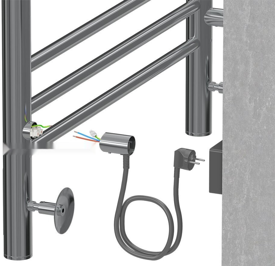 Полотенцесушитель Terminus Полка П8 500x850 (хром) Полотенцесушитель Terminus Полка П8 500x850 (хром)