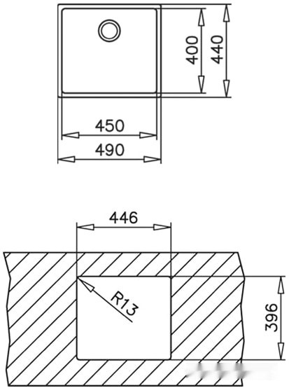 Кухонная мойка Teka Be Linea RS15 45.40 Кухонная мойка Teka Be Linea RS15 45.40