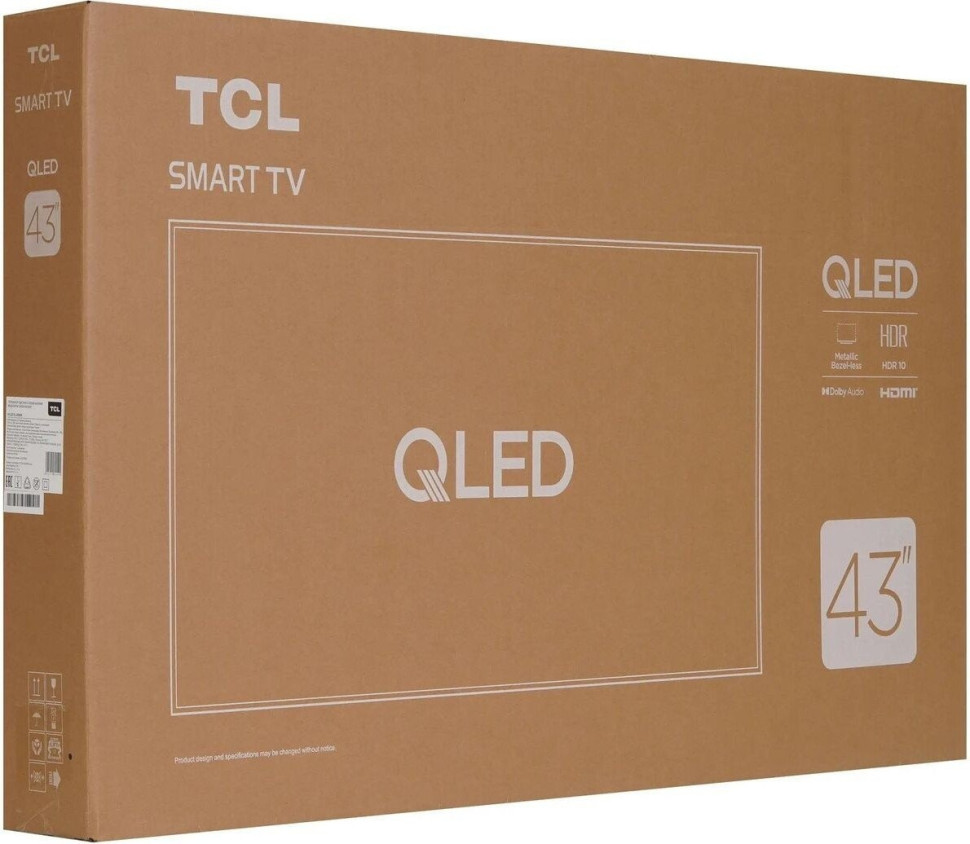 Телевизор TCL 43S5K-UZ