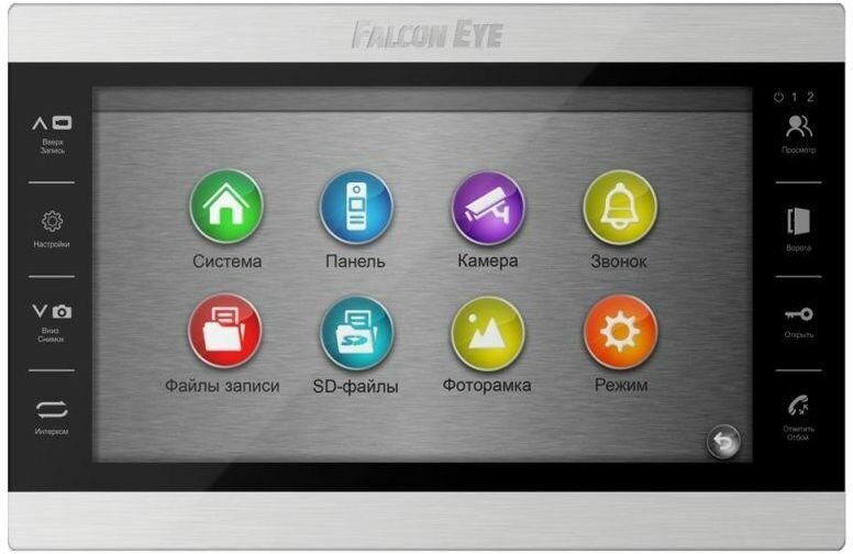 Видеодомофон Falcon Eye Atlas Plus HD (черный)