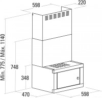 Вытяжка CATA Chorus XGX 02165202