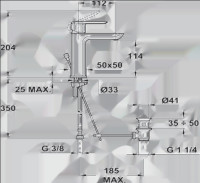 Смеситель Teka Formentera (62.346.12.00)