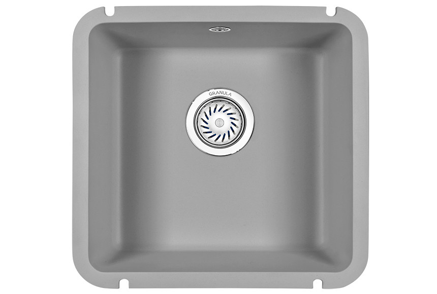 Кухонная мойка Granula 3801 алюминиум