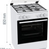 Плита Gorenje GK6A20WF Плита Gorenje GK6A20WF