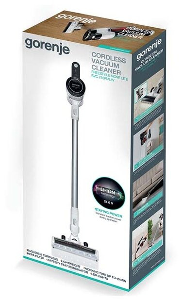 Пылесос Gorenje SVC216FMLW Пылесос Gorenje SVC216FMLW