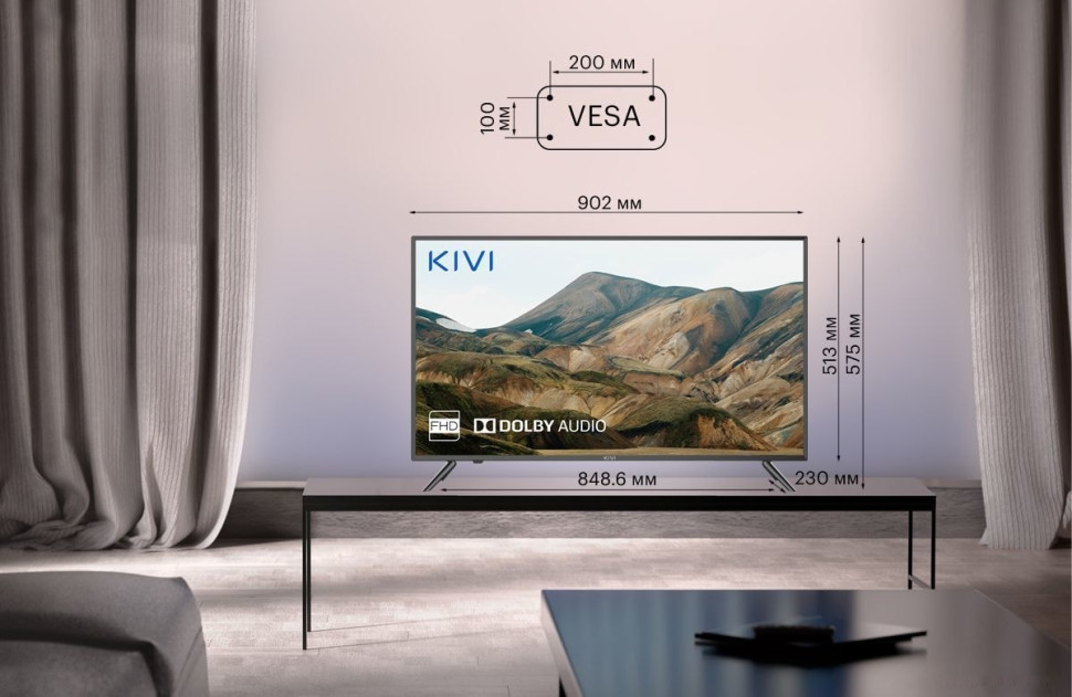 Телевизор Kivi 40F500LB Телевизор Kivi 40F500LB