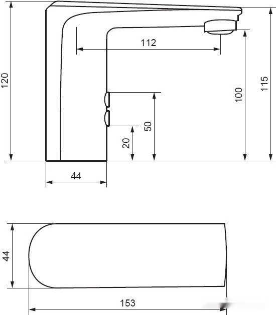 Смеситель Damixa Origin Evo 2 780290300 Смеситель Damixa Origin Evo 2 780290300