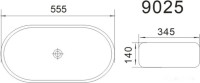 Умывальник Axus 55.5 9025
