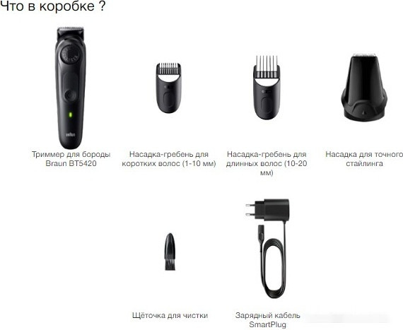 Машинка для стрижки волос Braun BT5420 Машинка для стрижки волос Braun BT5420