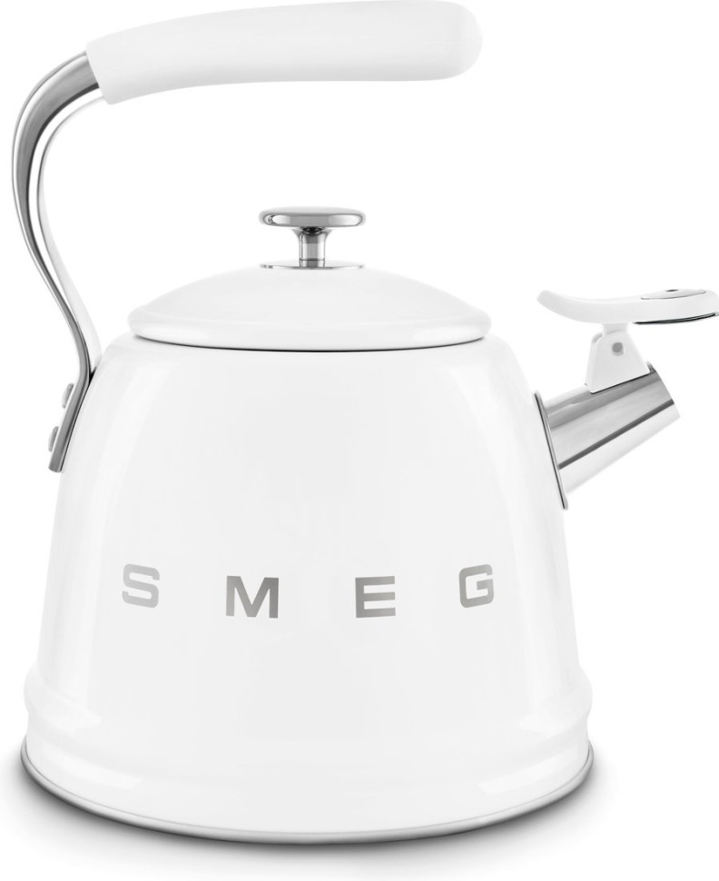 Чайник со свистком Smeg WKF01WH