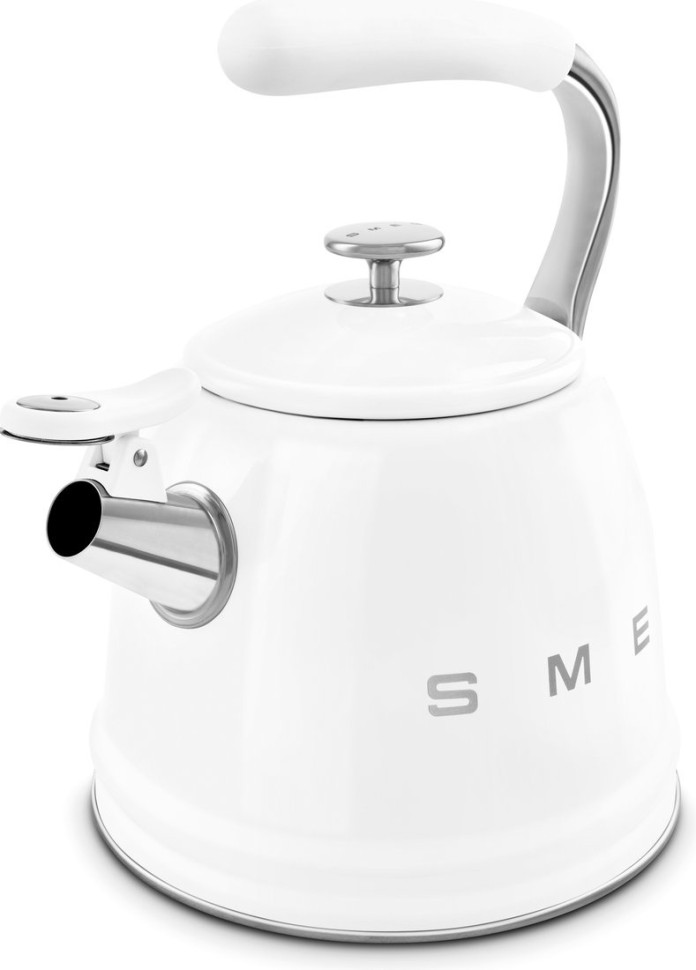 Чайник со свистком Smeg WKF01WH