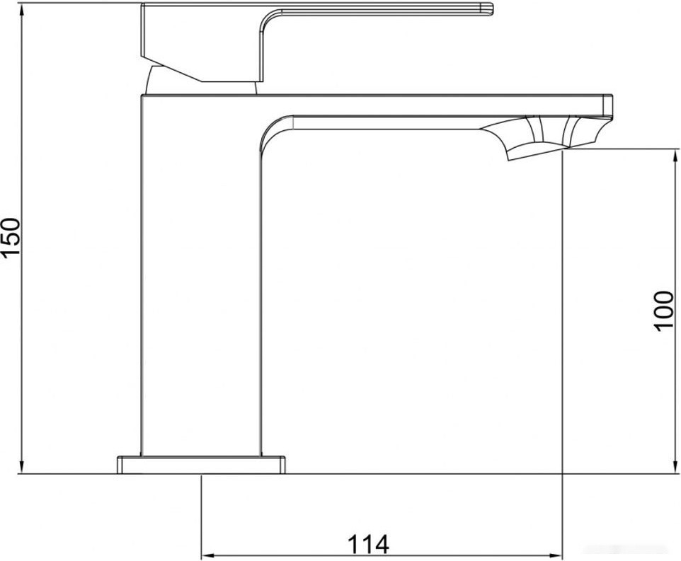 Смеситель Gross Aqua Edge 6210880C Смеситель Gross Aqua Edge 6210880C