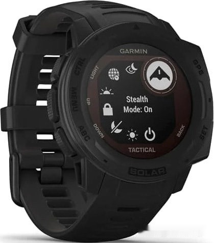 Умные часы Garmin Instinct Solar Tactical Edition (черный)