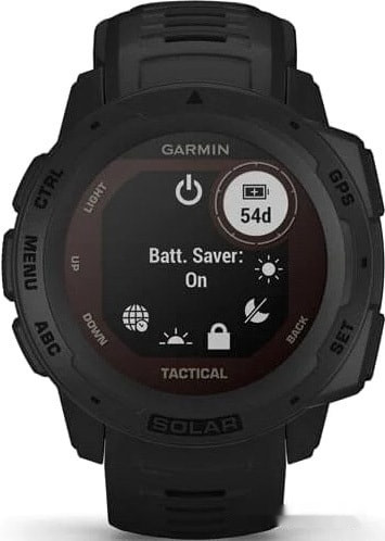Умные часы Garmin Instinct Solar Tactical Edition (черный)