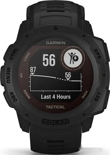 Умные часы Garmin Instinct Solar Tactical Edition (черный)
