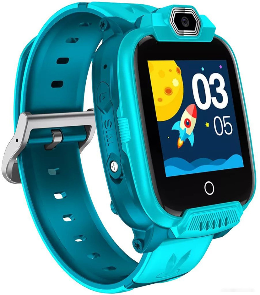 Детские умные часы Canyon Jondy KW-44 (бирюзовый) Детские умные часы Canyon Jondy KW-44 (бирюзовый)