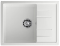 Кухонная мойка GranFest GF-Q650L (иней)