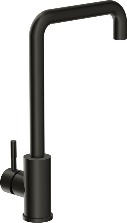 Смеситель Cersanit Como однорычажный с п-образным изливом 68246 (черный)