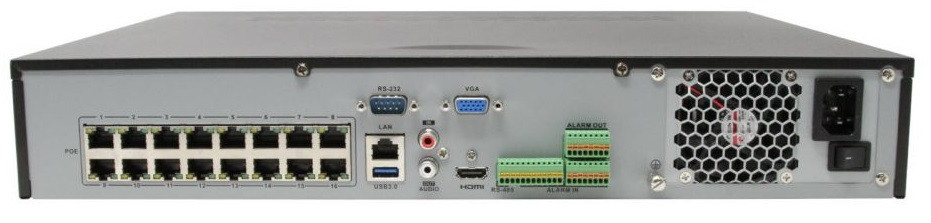 Видеорегистратор наблюдения Hikvision DS-7732NI-I4/16P(B) Видеорегистратор наблюдения Hikvision DS-7732NI-I4/16P(B)