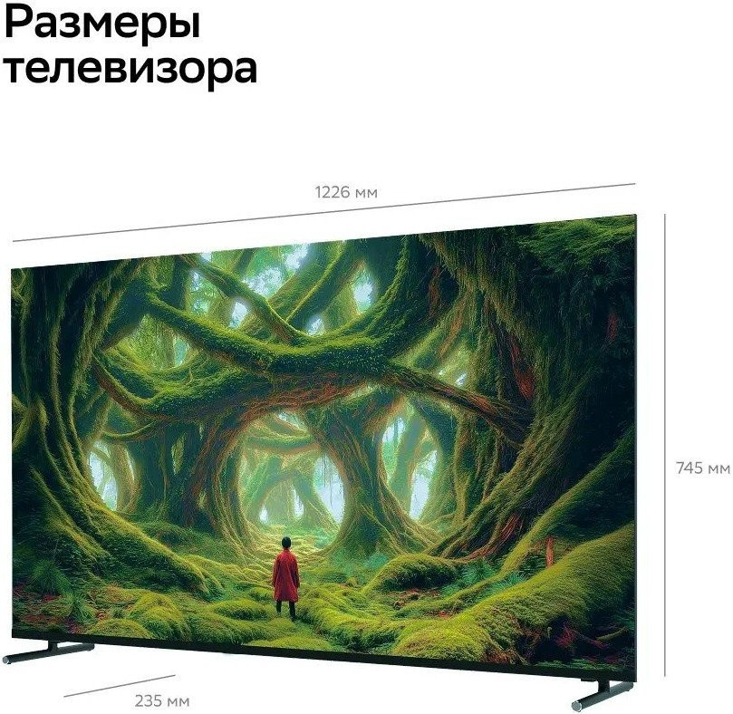 Телевизор Sber SDX-55U5500DBB Телевизор Sber SDX-55U5500DBB