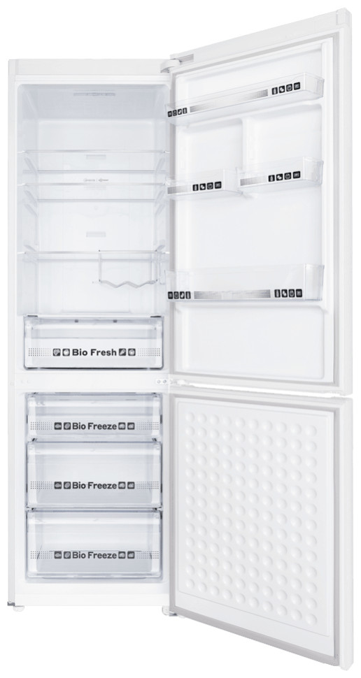 Холодильник с нижней морозильной камерой Maunfeld MFF195NFIW10 Холодильник с нижней морозильной камерой Maunfeld MFF195NFIW10