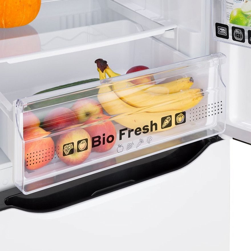 Холодильник с нижней морозильной камерой Maunfeld MFF195NFIW10 Холодильник с нижней морозильной камерой Maunfeld MFF195NFIW10