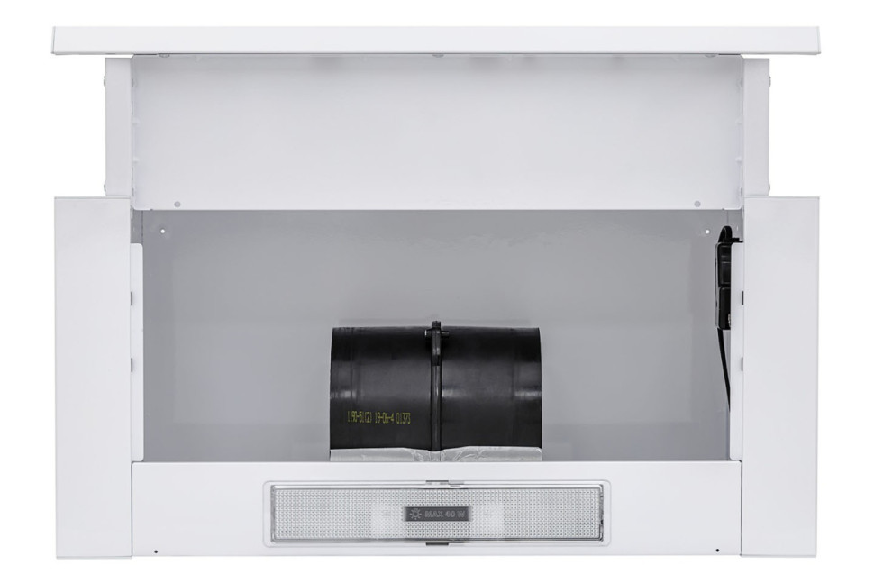 Вытяжка Krona Kamilla Slim 600 White (1 мотор)