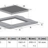 Варочная панель Weissgauff HI 640 BCSM Premium