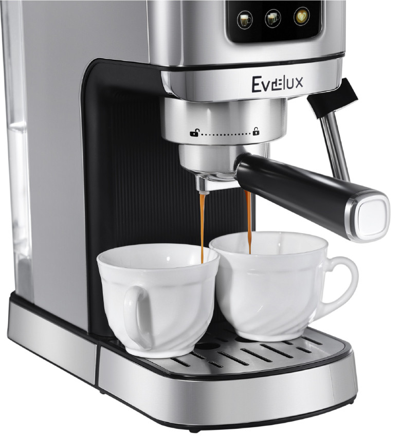 Рожковая кофеварка Evelux ECM 1009 Aroma Рожковая кофеварка Evelux ECM 1009 Aroma