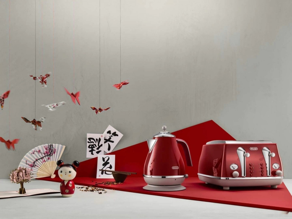 Электрический чайник Delonghi Icona Capitals KBOC2001.R Электрический чайник Delonghi Icona Capitals KBOC2001.R