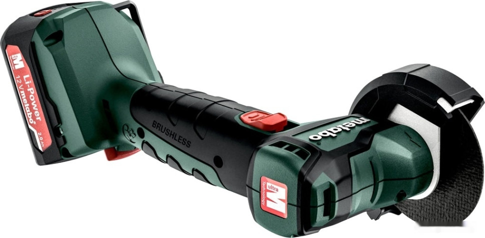 Угловая шлифмашина Metabo PowerMaxx CC 12 BL 600348500 (с 2-мя АКБ, кейс)