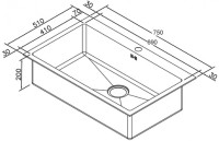 Кухонная мойка Zorg INOX RX-7551