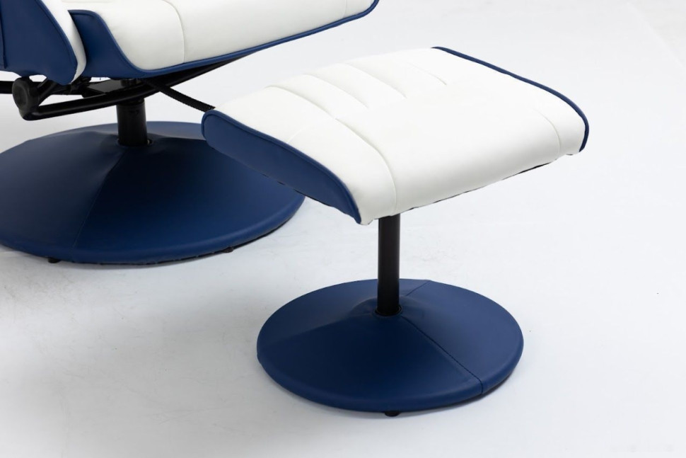 Массажное кресло Angioletto Barone Blu Bianco Массажное кресло Angioletto Barone Blu Bianco