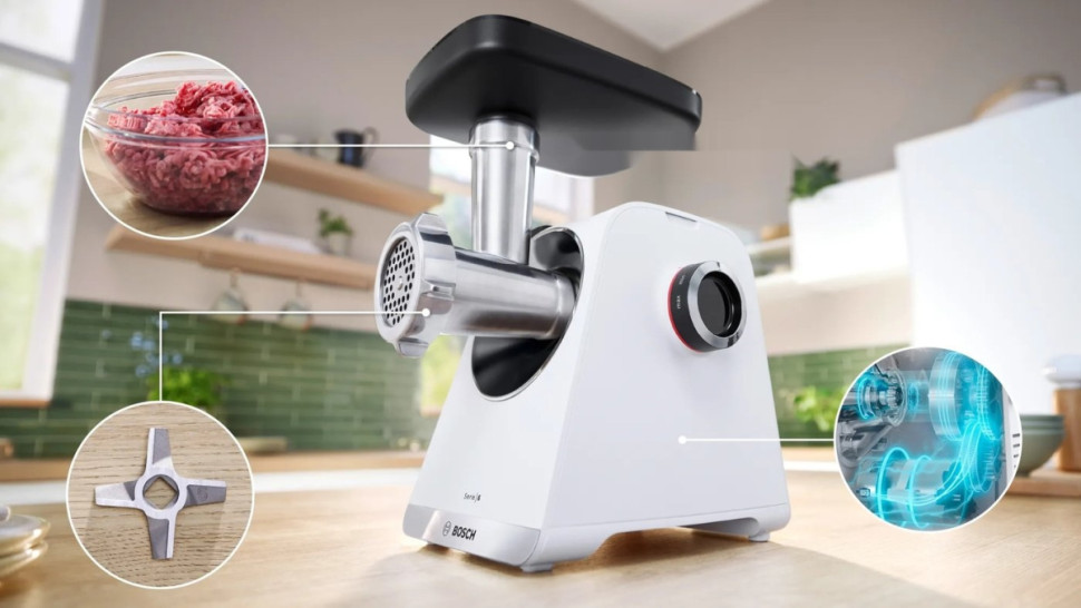 Мясорубка Bosch Serie 6 MFWS609W