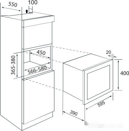 Микроволновая печь ZUGEL ZMO251B Микроволновая печь ZUGEL ZMO251B