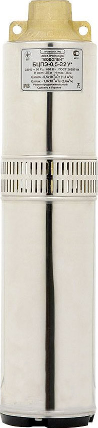 Скважинный насос Водолей БЦПЭ 0,5-32 У