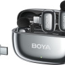 Радиосистема Boya Mini 2-02 (серебристый)
