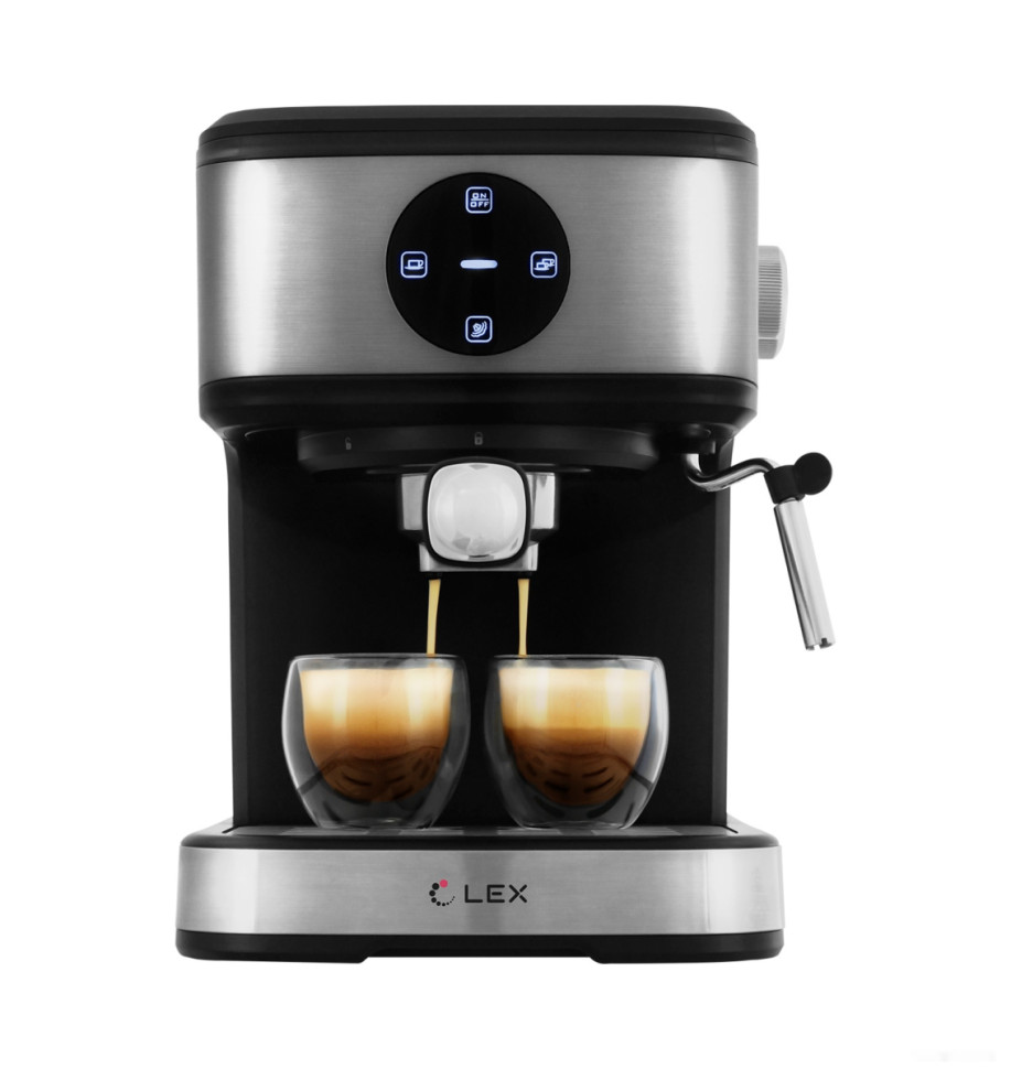 Рожковая кофеварка LEX LXCM 3502-1 Рожковая кофеварка LEX LXCM 3502-1