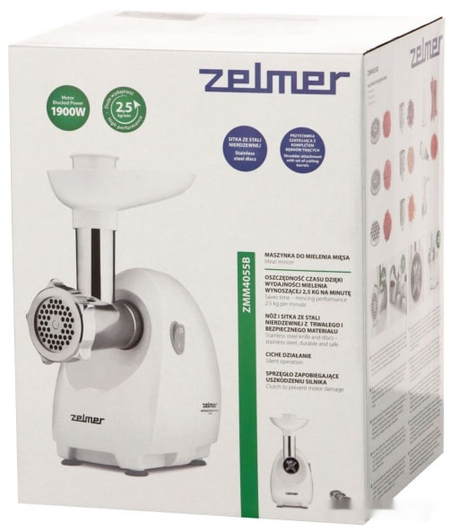 Мясорубка Zelmer ZMM4055B Мясорубка Zelmer ZMM4055B