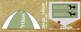 Палатка AVI-Outdoor Logmer 2911-NK