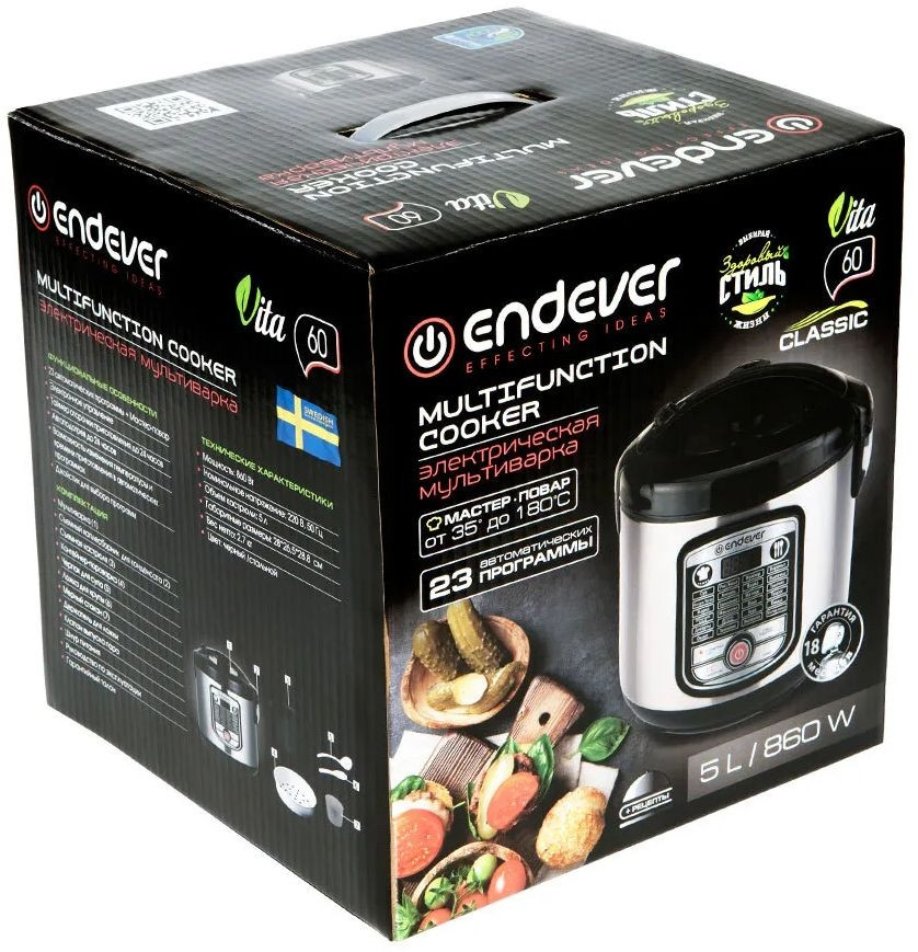 Мультиварка Endever Vita-60 Мультиварка Endever Vita-60