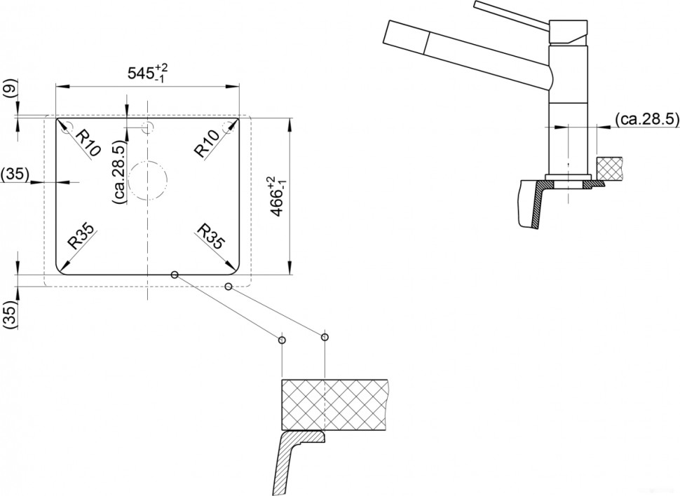 Кухонная мойка Blanco Naya 6 519645 (кофе)