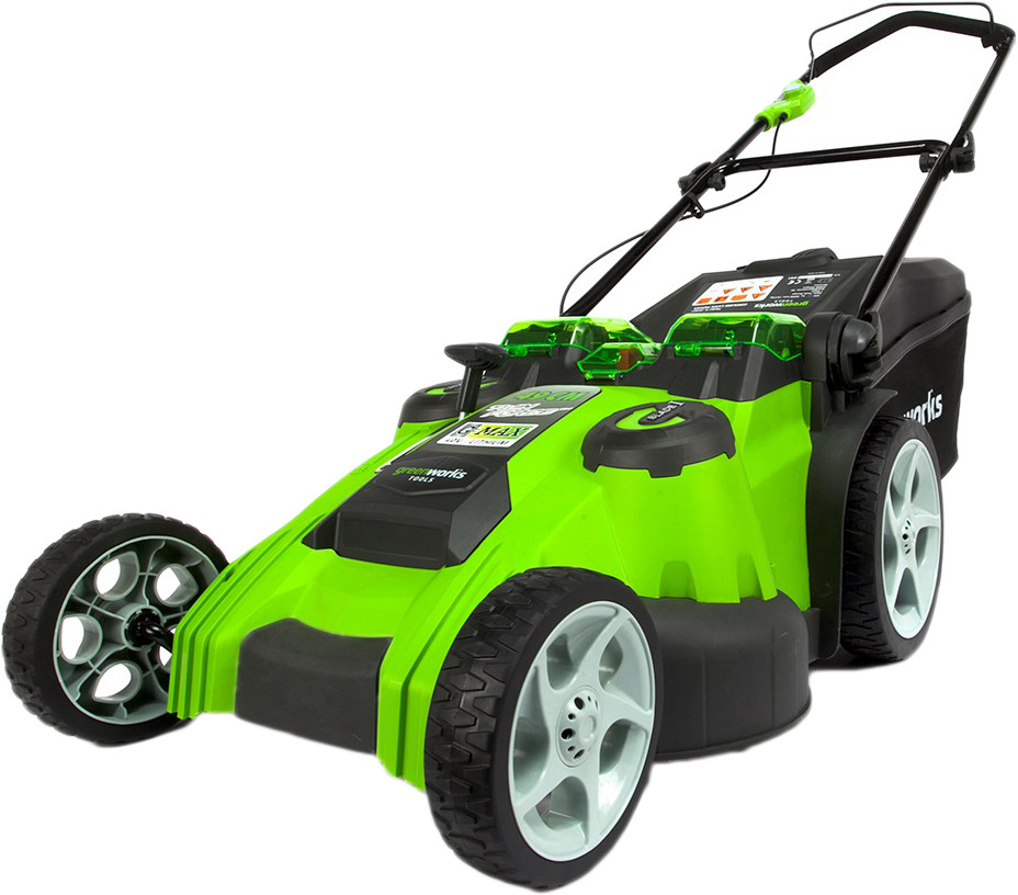 Колесная газонокосилка Greenworks G40LM49DB Twin Force