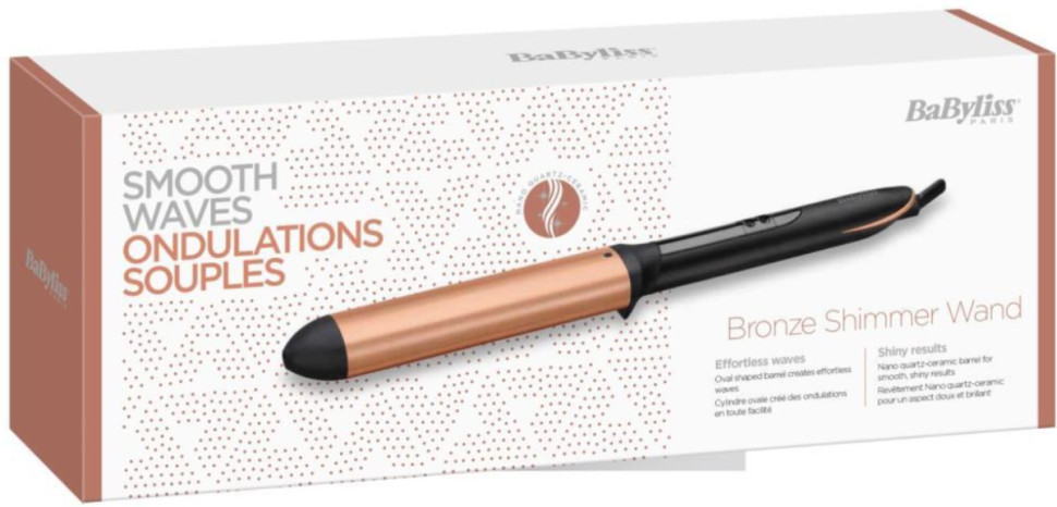 Круглая плойка BaByliss Smooth waves C456E