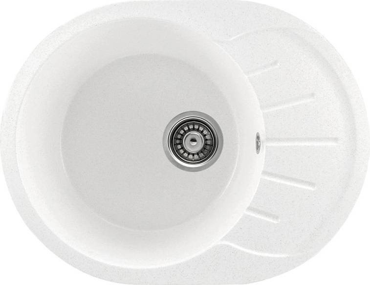 Кухонная мойка Saniteco Pura (белый) Кухонная мойка Saniteco Pura (белый)