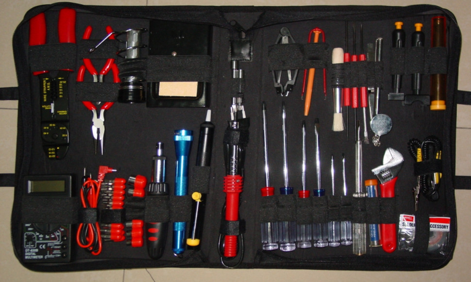 Набор инструментов Gembird TK-ELECC 63 предмета Набор инструментов Gembird TK-ELECC 63 предмета