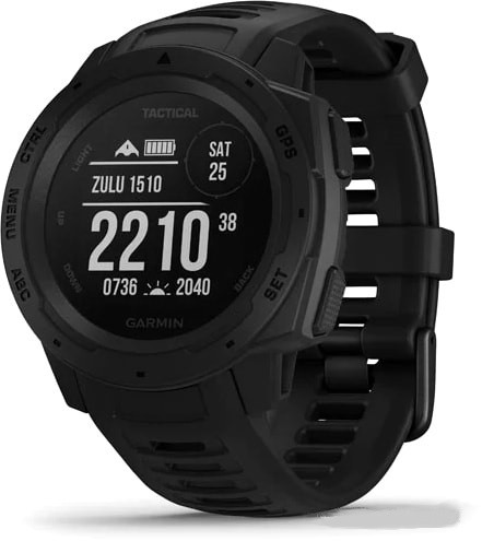 Умные часы Garmin Instinct Tactical Edition (черный)