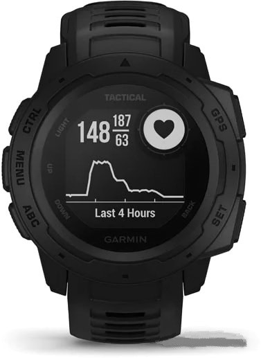 Умные часы Garmin Instinct Tactical Edition (черный)