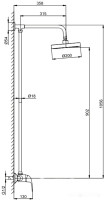 Душевая система Frap F2426